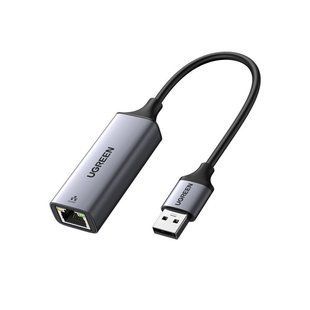 Перехідник UGREEN USB 3.0 - Ethernet 1000 Mb (Gray)