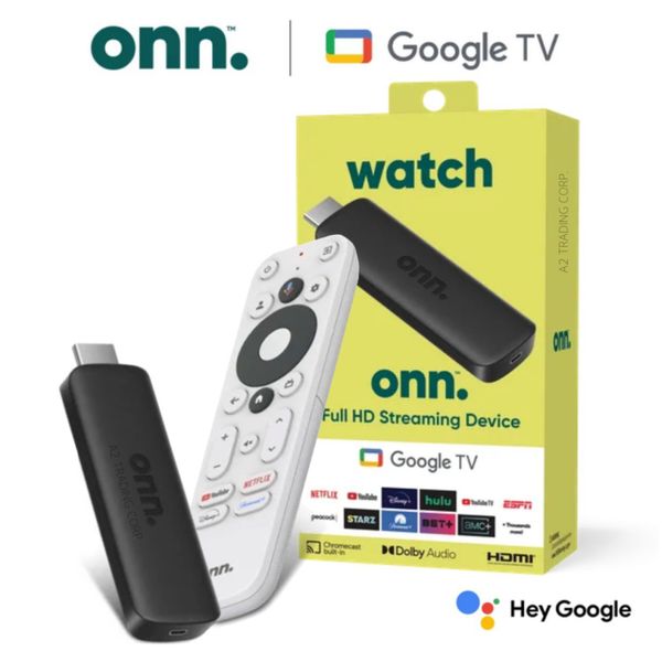 ONN Google TV Stick 1.5/8GB